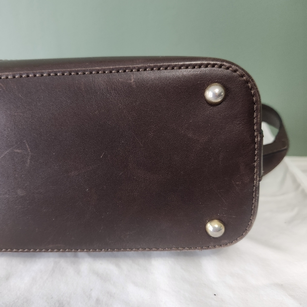 Vintage CELINE Brown and Cream Crossbody Bag - Picture 7 of 14